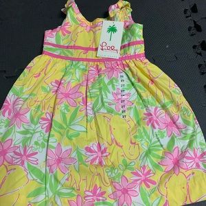 2y Lilly Pulitzer dress,brand new with tags.